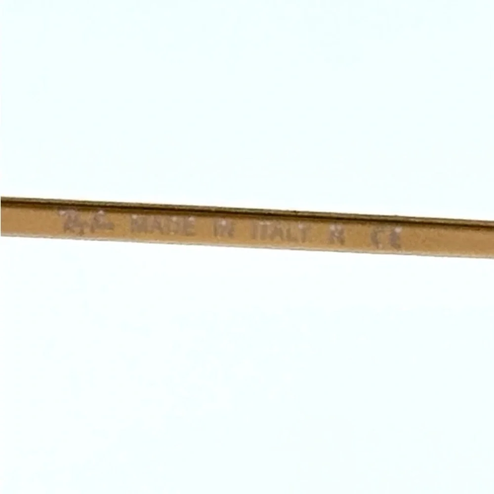 Ray-Ban Circle Pink Mirror Sunglasses RB3447 Gold Round Frame 001/Z2 50-21-145 - Picture 9 of 13